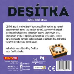 Mindok HRA Desítka věda (rozšíření) (společenská hra)