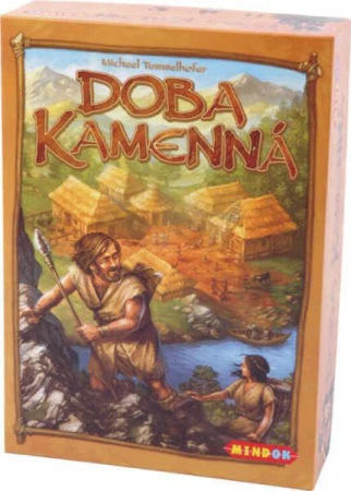 Mindok HRA Doba kamenná (společenská hra)