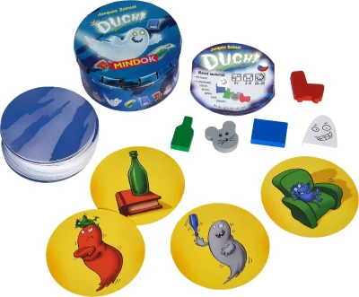 Mindok HRA Duch mini v plechovce (společenská hra)