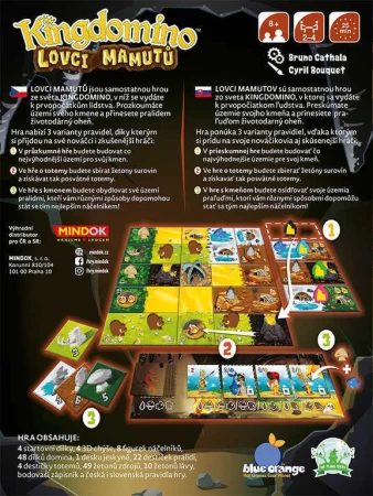 Mindok HRA Kingdomino:Lovci Mamutů (společenská hra)