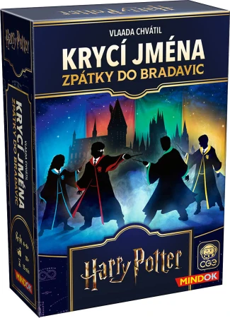 Mindok HRA Krycí jména Zpátky do Bradavic (společenská hra)