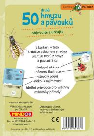 Mindok HRA kvízová Expedice Příroda: 50 druhů hmyzu a pavouků naučná