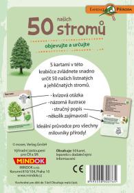 Mindok HRA kvízová Expedice Příroda: 50 našich stromů naučná