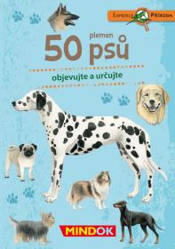 Mindok HRA kvízová Expedice Příroda: 50 plemen psů naučná