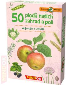 Mindok HRA kvízová Expedice Příroda: 50 plodů našich zahrad a polí naučná
