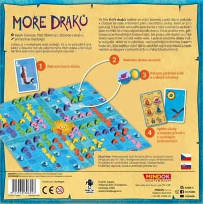 Mindok HRA Moře Draků Strategická bitva o poklady a vládu nad oceánem