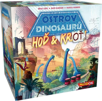 Mindok HRA Ostrov dinosaurů: Hoď a kroť (společenská hra) Mindok HRA Ostrov dinosaurů: Hoď a kroť (společenská hra)