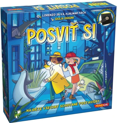 Mindok HRA Posviť si (společenská hra) Mindok HRA Posviť si (společenská hra)