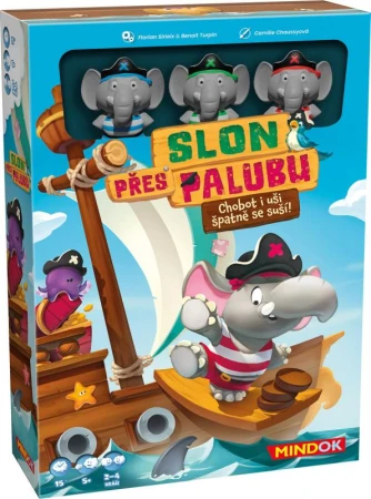 Mindok HRA Slon přes palubu (společenská hra)