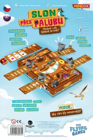 Mindok HRA Slon přes palubu (společenská hra)