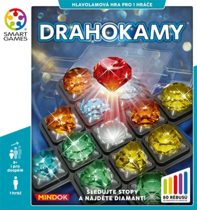 Mindok HRA Smart Drahokamy Hlavolamové hry