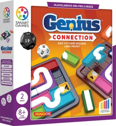 Mindok HRA Smart Genius Connection hlavolam (společenská hra) Mindok HRA Smart Genius Connection hlavolam (společenská hra)