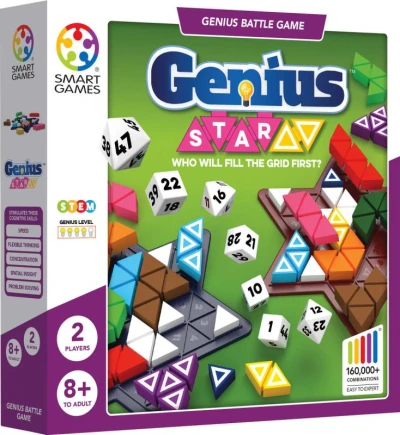 Mindok HRA Smart Genius star logická (společenská hra) Mindok HRA Smart Genius star logická (společenská hra)