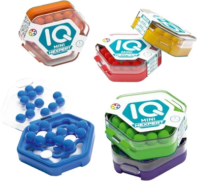Mindok HRA Smart IQ Mini Hexpert hlavolam pro 1 hráče 6 barev Mindok HRA Smart IQ Mini Hexpert hlavolam pro 1 hráče 6 barev