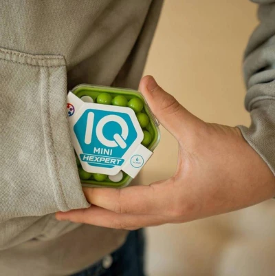 Mindok HRA Smart IQ Mini Hexpert hlavolam pro 1 hráče 6 barev