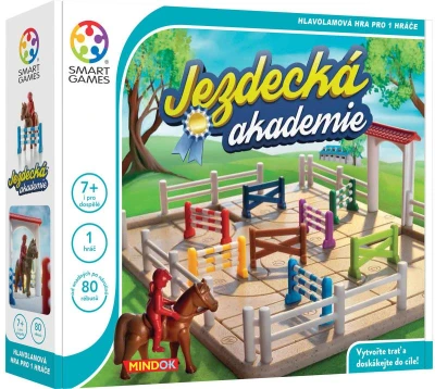 Mindok HRA Smart Jezdecká akademie 80 rébusů hlavolamy Mindok HRA Smart Jezdecká akademie 80 rébusů hlavolamy