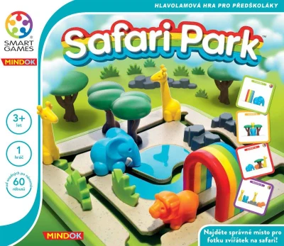 Mindok HRA Smart Safari Park 60 rébusů
