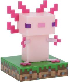 Minecraft Axelot dětská dekorativní LED lampa na baterie Světlo