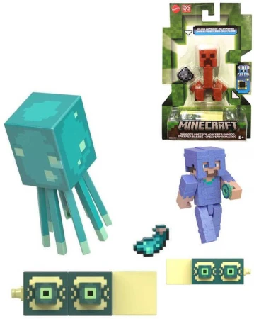 Minecraft figurka kloubová 8cm s doplňkem různé druhy plast Minecraft figurka kloubová 8cm s doplňkem různé druhy plast