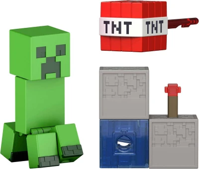 Minecraft figurka kloubová 8cm s doplňkem různé druhy plast