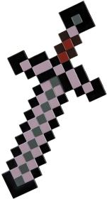 Minecraft meč Neterthite 51cm plastová replika zbraně