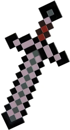 Minecraft meč Neterthite 51cm plastová replika zbraně Minecraft meč Neterthite 51cm plastová replika zbraně