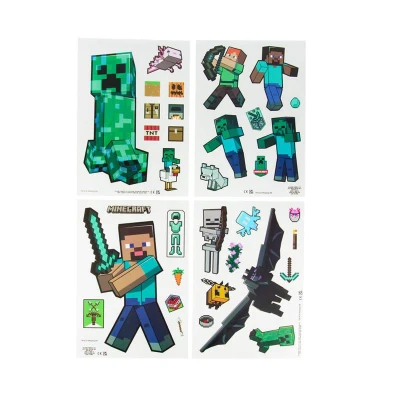 Minecraft samolepky na sklo sada Minecraft samolepky na sklo sada