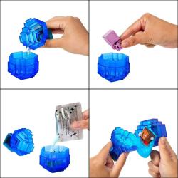 MINECRAFT Těžba set mini figurka s pískem různé druhy s překvapením