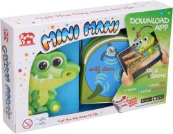 Mini Mani Krokodýl interaktivní set pěnové zvířátko na kolečkách + kniha s aplikací