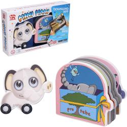 Mini Mani Slon interaktivní set pěnové zvířátko na kolečkách + kniha s aplikací Mini Mani Slon interaktivní set pěnové zvířátko na kolečkách + kniha s aplikací