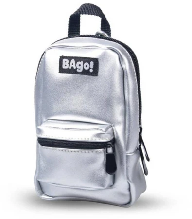Minibatůžek BAgo! dětský 12x17cm s karabinkou klíčenka 6 druhů