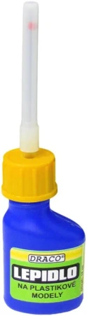 Modelárske lepidlo Draco s aplikátorom 18 ml (na plastové modely) Modelárske lepidlo Draco s aplikátorom 18 ml (na plastové modely)