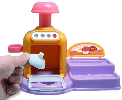 MODELO Pečící trouba kreativní set dortíky modelína s nástroji