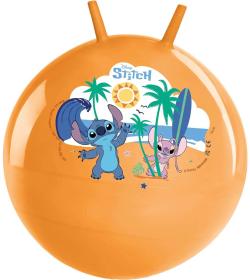 MONDO Míč nafukovací skákací Stitch 50cm hopsadlo oranžové