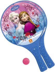 MONDO Tenis plážový Frozen (Ledové Království) set 2 rakety + soft míček MONDO Tenis plážový Frozen (Ledové Království) set 2 rakety + soft míček