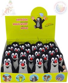 Moravská ústředna Krtek (Krteček) 12cm set 24ks v boxu (plyšová hračka)