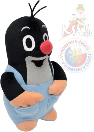 Moravská ústredňa Krtek (Krteček) 25cm v modrých nohavičkách plyš Moravská ústredňa Krtek (Krteček) 25cm v modrých nohavičkách plyš
