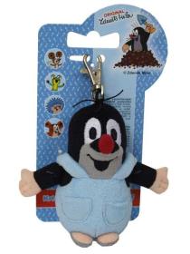 Moravská ústředna Krtek (krteček) s karabinou 10 cm (plyšová hračka)