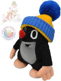 Moravská ústředna Krtek (krteček) s modrým kulichem