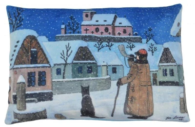 Moravská ústředna Polštář Josef Lada - Půlnoc Moravská ústředna Polštář Josef Lada - Půlnoc