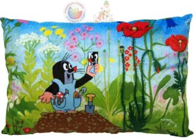 Moravská ústredňa Vankúš Krtek 45x30cm So zrkadielkom (plyšová hračka) Moravská ústredňa Vankúš Krtek 45x30cm So zrkadielkom (plyšová hračka)