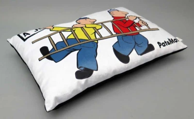 Moravská ústředna Polštář Pat a Mat Žebřík 40x30cm A je to! PLYŠ