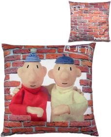 Moravská ústředna Polštář Pat a Mat Zeď 30x30cm PLYŠ