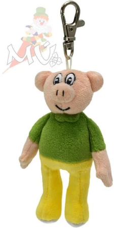 Moravská ústředna Přívěšek Čtyřlístek Bobík 12cm karabinka Moravská ústředna Přívěšek Čtyřlístek Bobík 12cm karabinka
