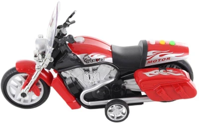 Motorka cestovní motocykl plastový na baterie Světlo Zvuk 2 barvy