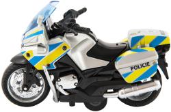 Motorka policejní mluví česky zpětný chod na baterie Světlo Zvuk CZ kov