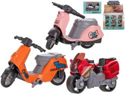 Motorka volný chod 7cm moped kovový motocykl 10 druhů Motorka volný chod 7cm moped kovový motocykl 10 druhů