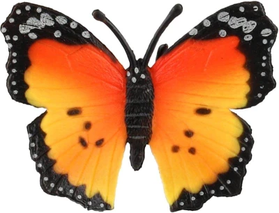 Motýl Monarcha africký (babočka) 7cm zvířátko plastová figurka Zooted Motýl Monarcha africký (babočka) 7cm zvířátko plastová figurka Zooted