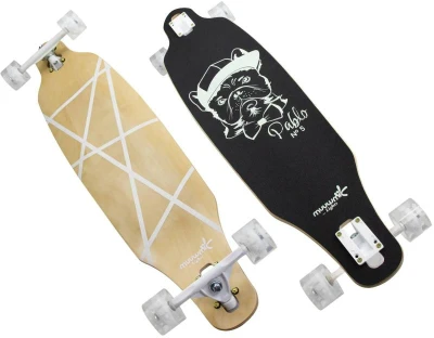 MUUWMI Longboard ABEC 7 PABLO skateboard svítí ve tmě LED Světlo MUUWMI Longboard ABEC 7 PABLO skateboard svítí ve tmě LED Světlo