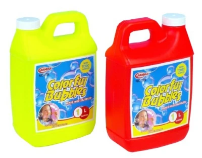 Náhradní náplň do bublifuku 1000 ml (1 litr) plastový kanystr 2 barvy Náhradní náplň do bublifuku 1000 ml (1 litr) plastový kanystr 2 barvy